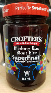 Premium Spread - Blueberry Blast Organic (Crofter's)